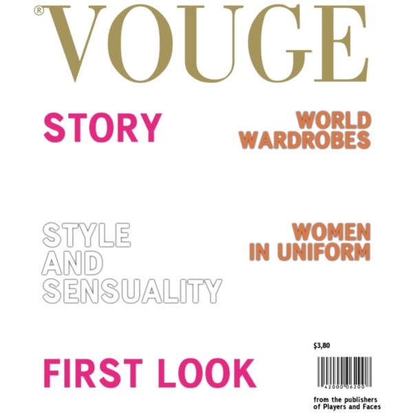 Magazine, Vouge Magazine Cover, Popular Designs, Magazine - MGZ 14 Thumbnail