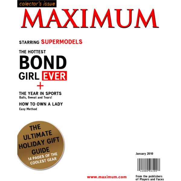 Magazine, Maximum Magazine Cover, Popular Designs, Magazine - MGZ 6 Thumbnail