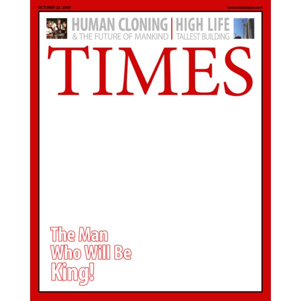 Magazine, Times Magazine Cover, Popular Designs, Magazine - MGZ 4 Thumbnail