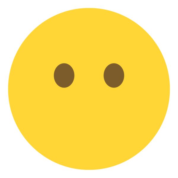 Emote, Face Without Mouth Classic Emoji, Popular Designs, Emoji - EMJ 79 Thumbnail