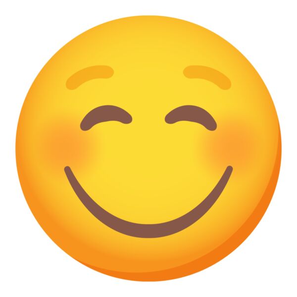 Emote, Smiling Face with Smiling Eyes Classic Emoji, Popular Designs, Emoji - EMJ 3 Thumbnail