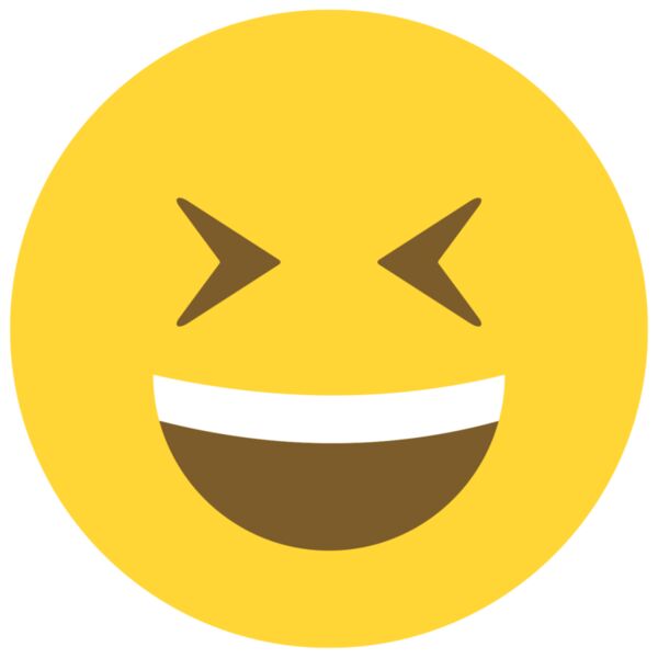 Emote, Grinning Squinting Face Classic Emoji, Popular Designs, Emoji - EMJ 52 Thumbnail