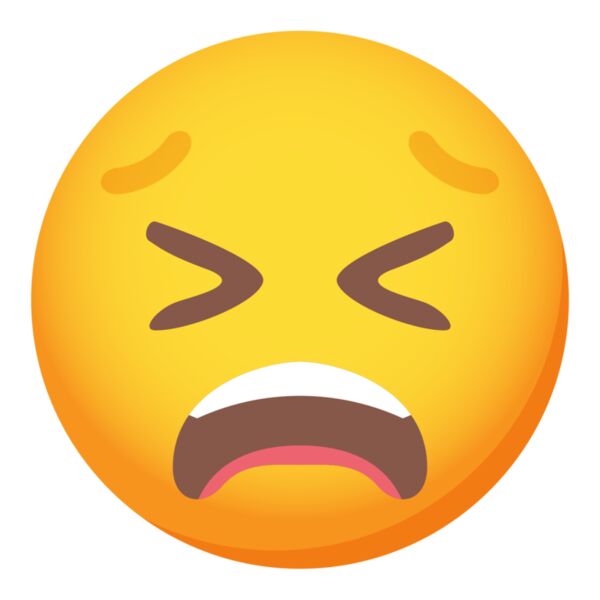 Emote, Weary Classic Emoji, Popular Designs, Emoji - EMJ 39 Thumbnail
