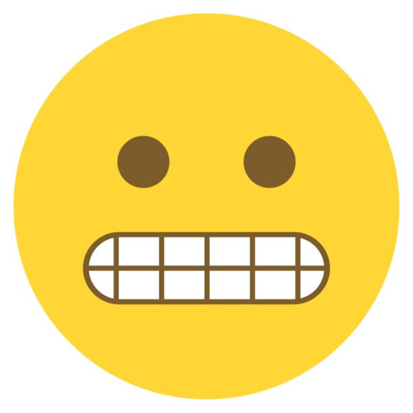 Emote, Grimacing Classic Emoji, Popular Designs, Emoji - EMJ 46 Thumbnail