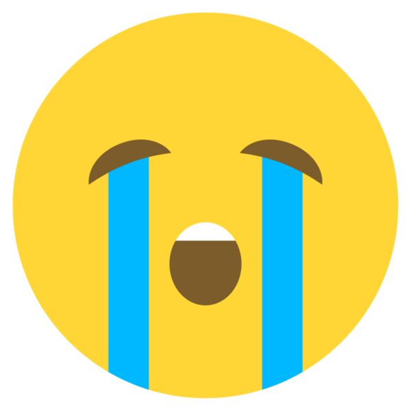 Emote, Loudly Crying Classic Emoji, Popular Designs, Emoji - EMJ 67 Thumbnail