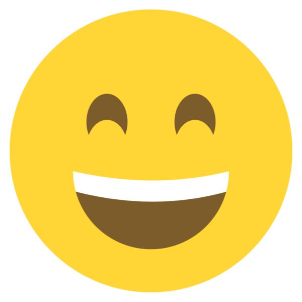 Emote, Grinning with Smiling Eyes Classic Emoji, Popular Designs, Emoji - EMJ 62 Thumbnail