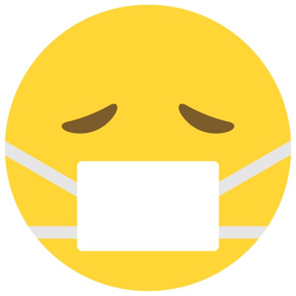 Emote, Face with Medical Mask Classic Emoji, Popular Designs, Emoji - EMJ 80 Thumbnail