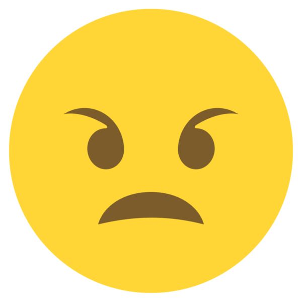 Emote, Angry Face Classic Emoji, Popular Designs, Emoji - EMJ 55 Thumbnail