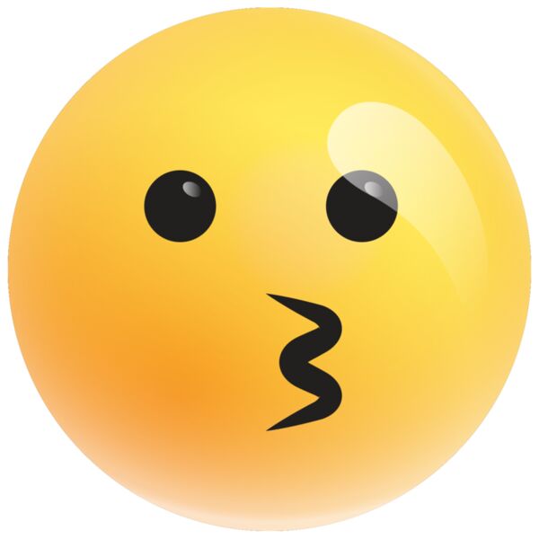 Emote, Kissing Face 3D Emoji, Popular Designs, Emoji - EMJ 134 Thumbnail