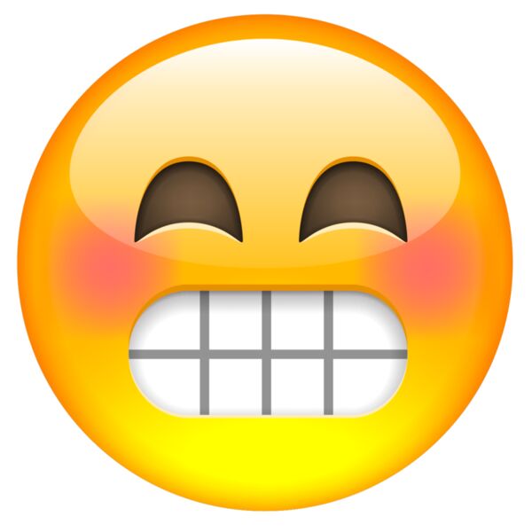 Emote, Grimacing 3D Emoji, Popular Designs, Emoji - EMJ 86 Thumbnail