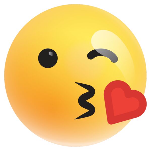 Emote, Blowing Kiss 3D Emoji, Popular Designs, Emoji - EMJ 133 Thumbnail