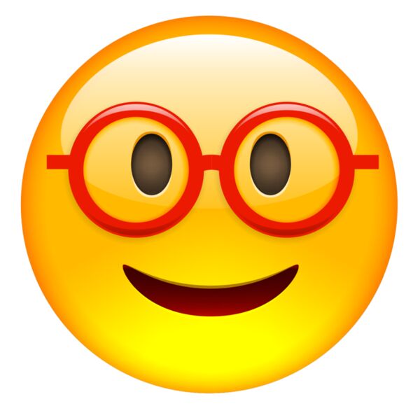 Emote, Smiling Nerd 3D Emoji, Popular Designs, Emoji - EMJ 107 Thumbnail