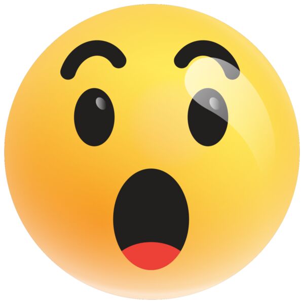 Emote, Astonished 3D Emoji, Popular Designs, Emoji - EMJ 146 Thumbnail