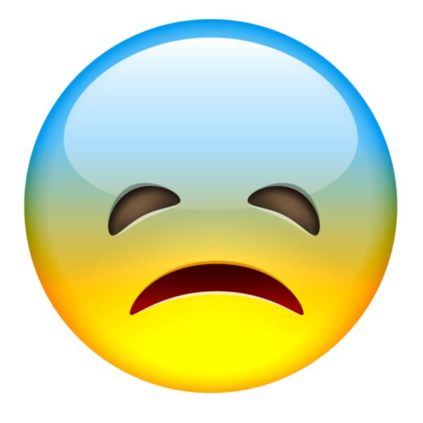 Emote, Fearful 3D Emoji, Popular Designs, Emoji - EMJ 110 Thumbnail