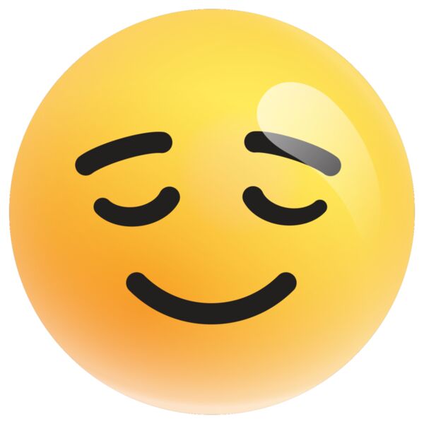 Emote, Relieved 3D Emoji, Popular Designs, Emoji - EMJ 150 Thumbnail