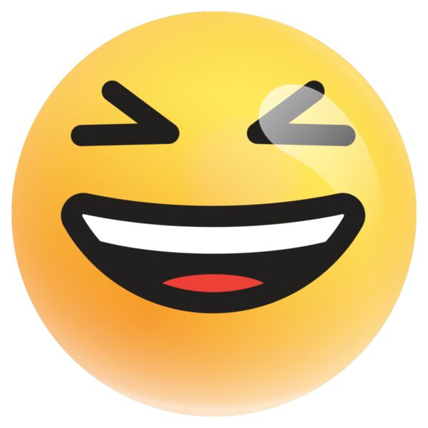 Emote, Grinning Squinting 3D Emoji, Popular Designs, Emoji - EMJ 128 Thumbnail