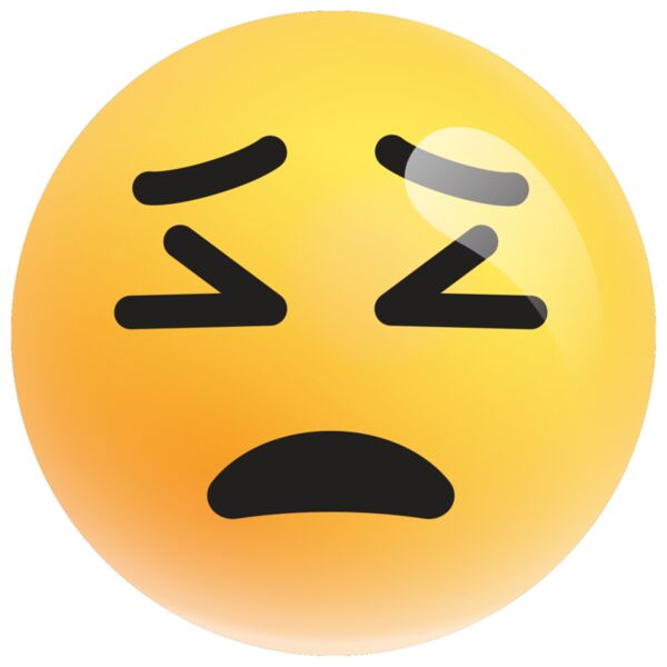 Emote, Weary 3D Emoji, Popular Designs, Emoji - EMJ 143 Thumbnail