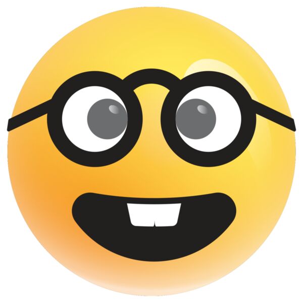 Emote, Nerd 3D Emoji, Popular Designs, Emoji - EMJ 151 Thumbnail