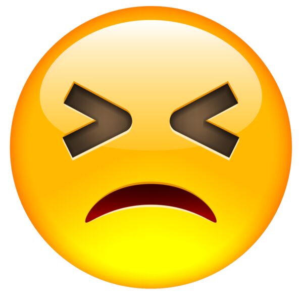 Emote, Sad Squinting 3D Emoji, Popular Designs, Emoji - EMJ 109 Thumbnail
