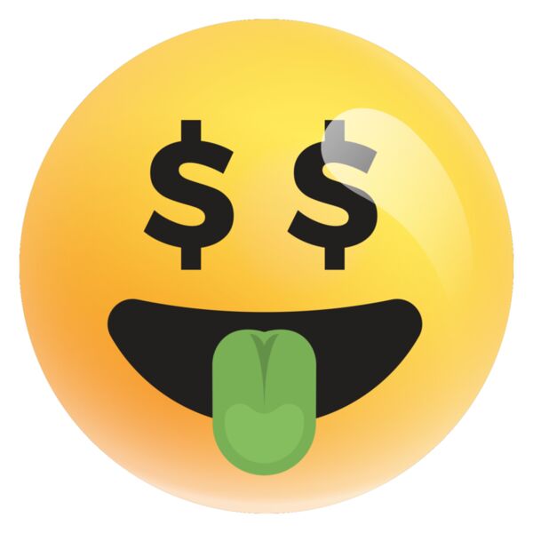 Emote, Money Mouth 3D Emoji, Popular Designs, Emoji - EMJ 160 Thumbnail
