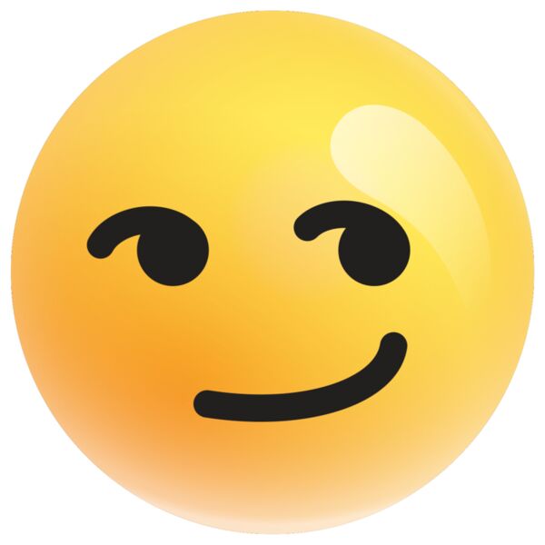 Emote, Smirking 3D Emoji, Popular Designs, Emoji - EMJ 142 Thumbnail