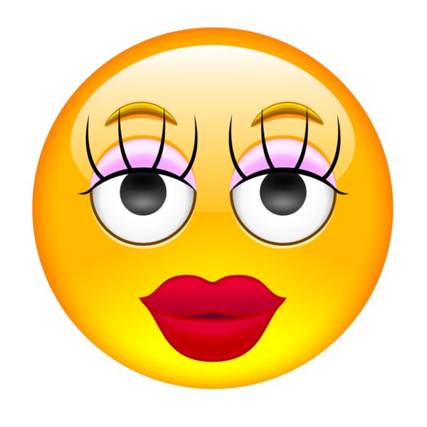 Emote, With Make Up 3D Emoji, Popular Designs, Emoji - EMJ 85 Thumbnail