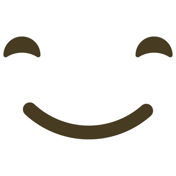 Emote, Slightly Smiling Kawaii Faces, Popular Designs, Emoji - EMJ 164 Thumbnail