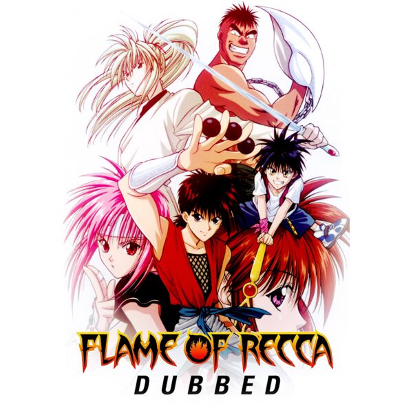 Flame of Recca, Recca, Tokia, Domon, Fuuko & Kaoru Anime Classic, Popular Designs, Classic Anime - CLS 16 Thumbnail