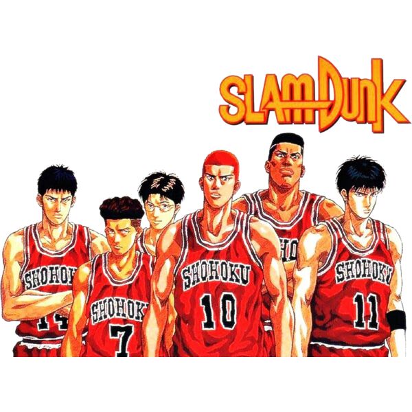 Slamdunk, Sakuragi, Rukawa, Akagi, Miyagi, Mitsui & Kogure Anime Classic, Popular Designs, Classic Anime - CLS 9 Thumbnail
