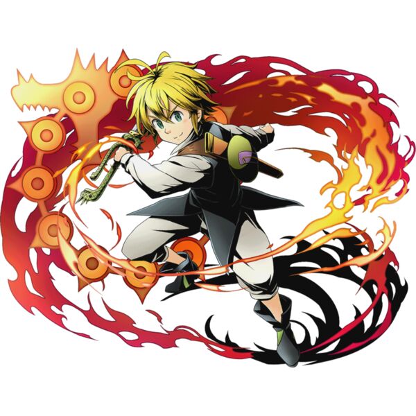 Seven Deadly Sins, Meliodas Clipart, Popular Designs, Anime - ANM 3 Thumbnail