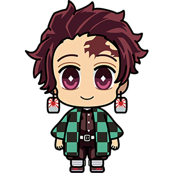 Demon Slayer, Tanjiro Kamado Anime Chibi, Popular Designs, Anime Chibi - AC 19 Thumbnail