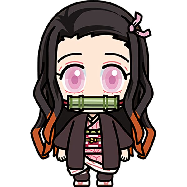 Demon Slayer, Nezuko Kamado Anime Chibi, Popular Designs, Anime Chibi - AC 20 Thumbnail