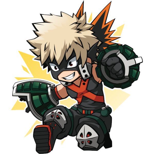 My Hero Academia, Katsuki Bakugo Anime Chibi, Popular Designs, Anime Chibi - AC 10 Thumbnail