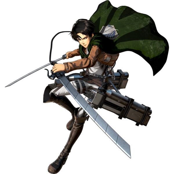 Attack on Titan, Levi Ackerman Clipart, Popular Designs, Anime - ANM 28 Thumbnail