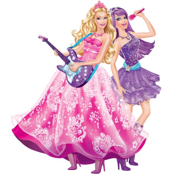 Mattel, Barbie Talented Clipart, Popular Designs, Barbie - BRB 12 Thumbnail