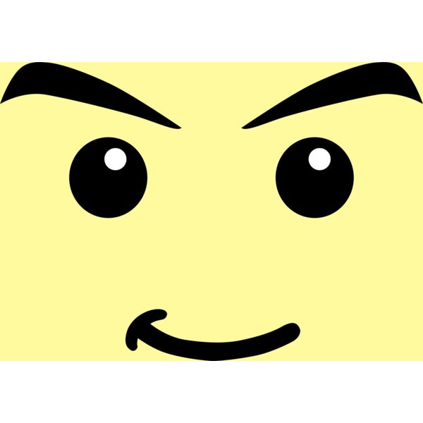 Lego, Lego Face Boy Clipart, Popular Designs, Bricks - BRK 2 Thumbnail