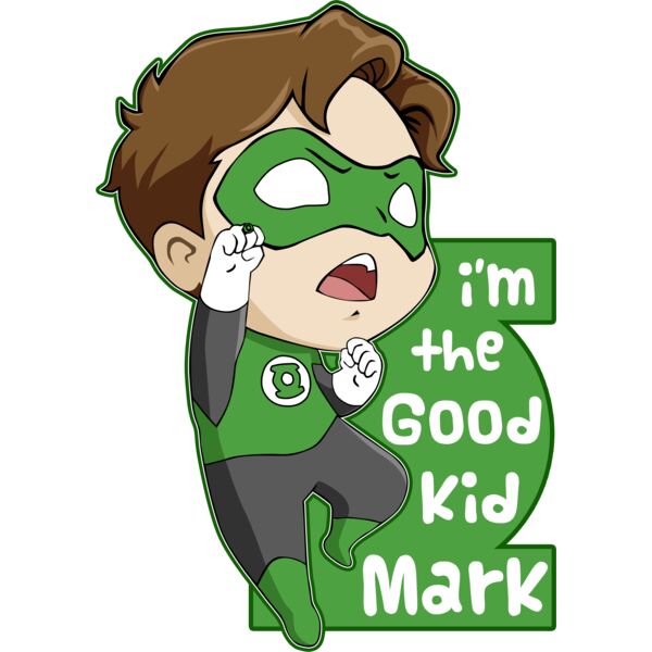 DC, Green Lantern Clipart, Popular Designs, Chibi Superheroes - CHIBI SH 13 Thumbnail