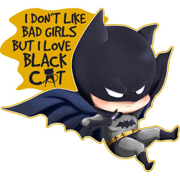 DC, Batman Clipart, Popular Designs, Chibi Superheroes - CHIBI SH 6 Thumbnail