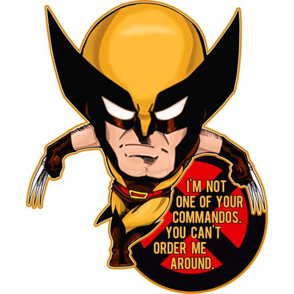 Marvel, Wolverine Clipart, Popular Designs, Chibi Superheroes - CHIBI SH 19 Thumbnail