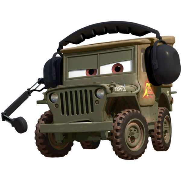 Disney, Sarge Clipart, Popular Designs, Cars - CR 5 Thumbnail
