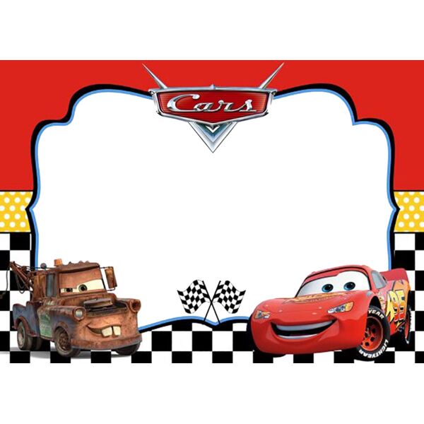 Disney, The Bro's Template, Popular Design, Cars - CR 17 Thumbnail