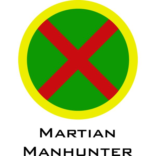 DC, Martian Manhunter Logo Clipart, Popular Designs, DC Logos - DCL 12 Thumbnail