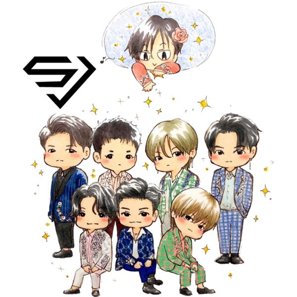 Kpop, Super Junior Animated Clipart, Popular Designs, Kpop Boy Group - KPOP 13 Thumbnail