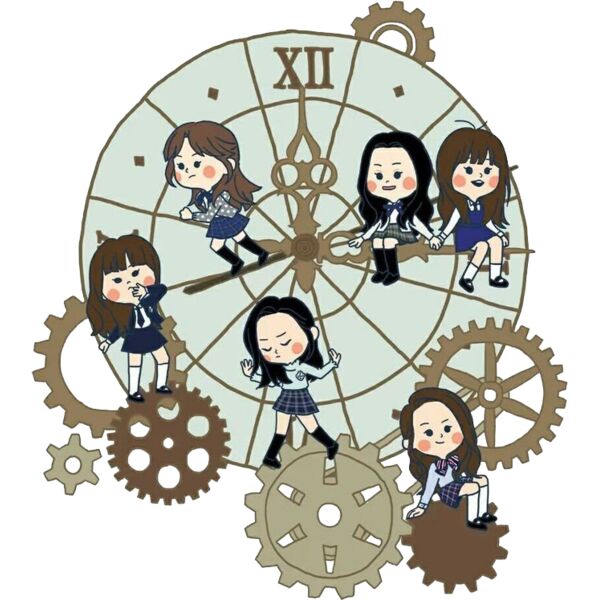 Kpop, GFriend Animated Clipart, Popular Designs, Kpop Girl Group - KPOP 38 Thumbnail