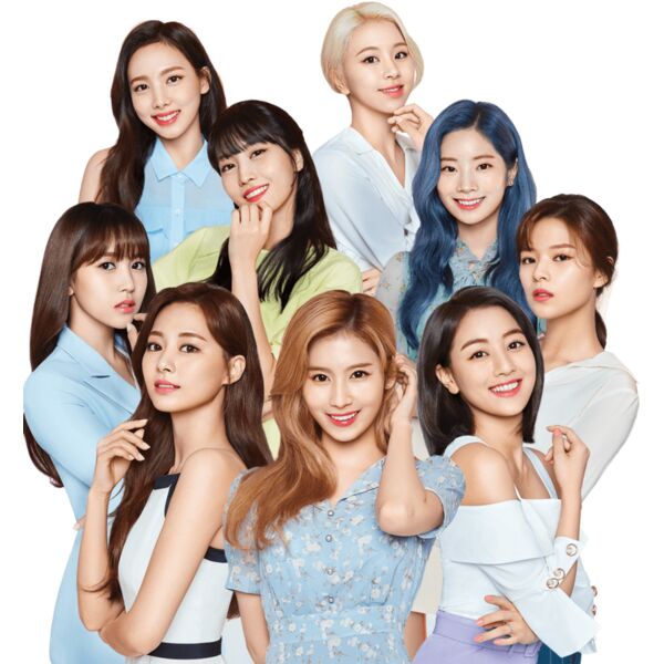 Kpop, Twice Group Clipart, Popular Designs, Kpop Girl Group - KPOP 34 Thumbnail