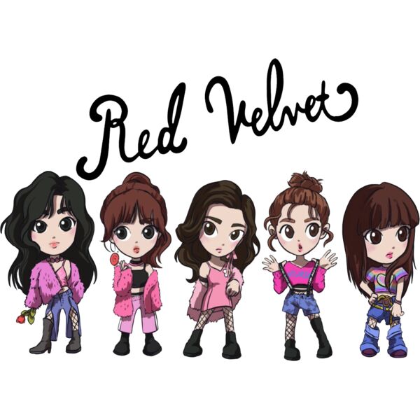 Kpop, Red Velvet Animated Template, Popular Designs, Kpop Girl Group - KPOP 48 Thumbnail