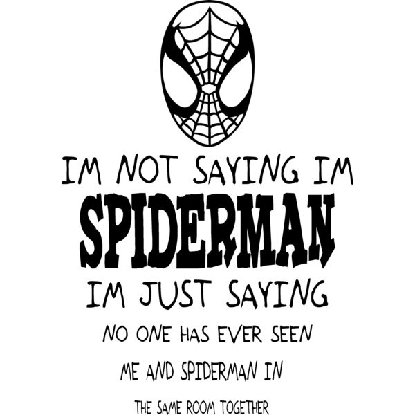 Marvel, SpiderMan Statement Clipart, Popular Designs, Marvel - MRV 19 Thumbnail