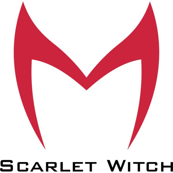 Marvel, Scarlet Witch Logo Template, Popular Designs, Marvel Logos - ML 15 Thumbnail