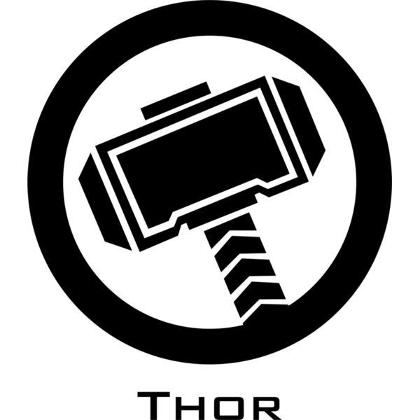 Marvel, Thor Logo Template, Popular Designs, Marvel Logos - ML 13 Thumbnail
