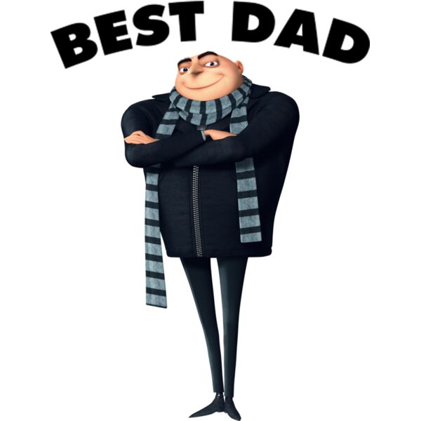 Illumination, Best Dad Template, Popular Designs, Minions - MN 6 Thumbnail